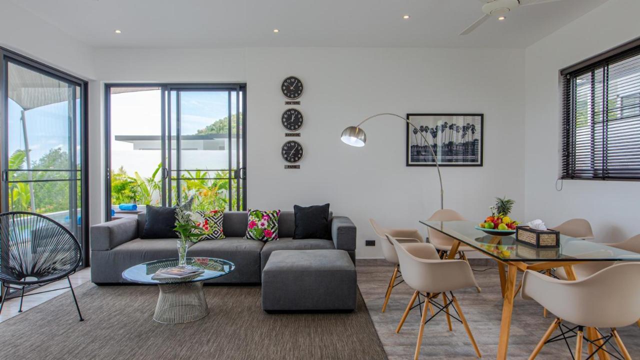 Bengal-seaview-3bdr-modern Style Villa Strand von Chaweng